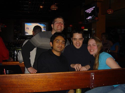 Jim Luby and BU friends